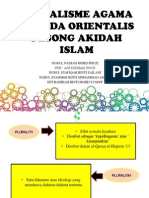 Seminar Pluralisme Agama Agenda Orientalis Pesong Akidah Islam