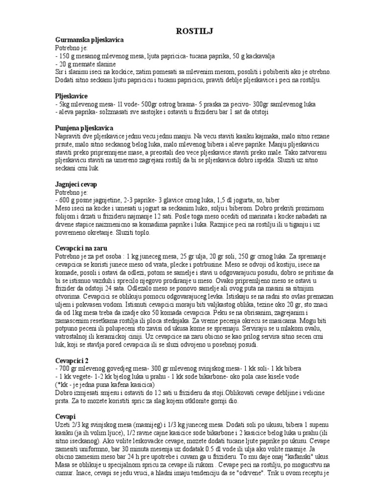 ROSTILJ | PDF