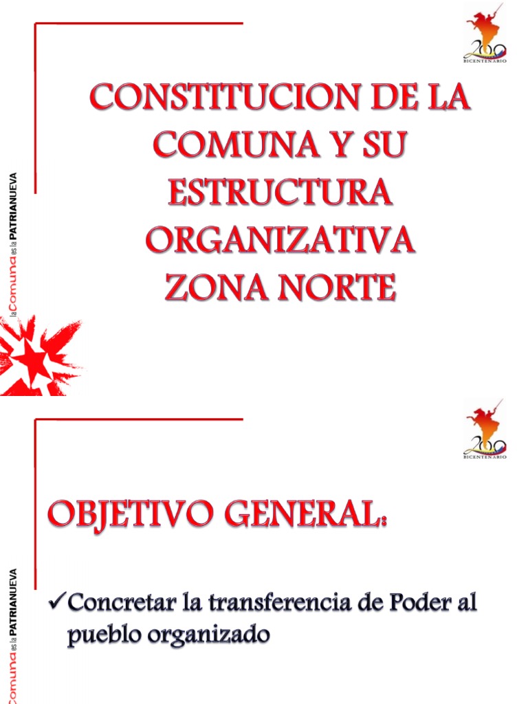 Estructura de Comunas en Venezuela | PDF | Parentesco | Venezuela