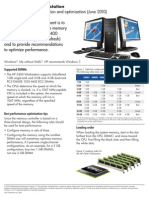 HP Z400 Workstation Memory Configuration and Optimization