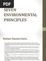 Seven Environmental Principles