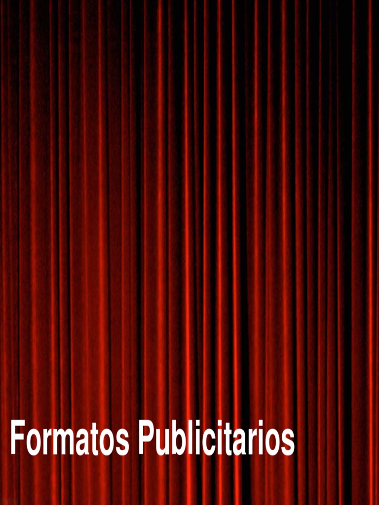 Formatos Publicitarios y Estrategias Efectivas | PDF | Posicionamiento ...