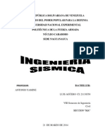 Ingenieria Sismica