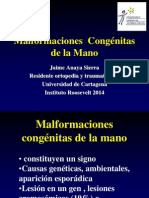 Malformaciones congénitas de la mano