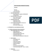 Plan de Difusion Interinstitucional