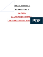 Marvin Harris - La Raza y La Variacion Humana. Las Fuerzas de La Evolucion