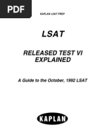 LSAT Prep Test 6A