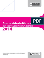 Evaluaciones MINEDUC Matematicas