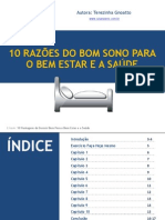 e Book 10 Dicas Para Dormir Bem