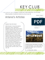 Ariana Budde July Newsletter