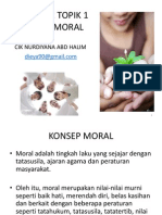 Konsep Dan Pembangunan Moral