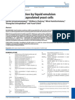 Xylitol Production by LEM Encapsulated Yeast Cells