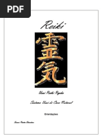 Usui Reiki Ryoho - Apostila Primeiro Grau, Segundo Grau e Mestrado 20.03