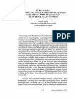 Ulasan Buku ''Kaunseling Untuk Kesejahteraan Insan - Satu Pengalaman Di Malaysia''