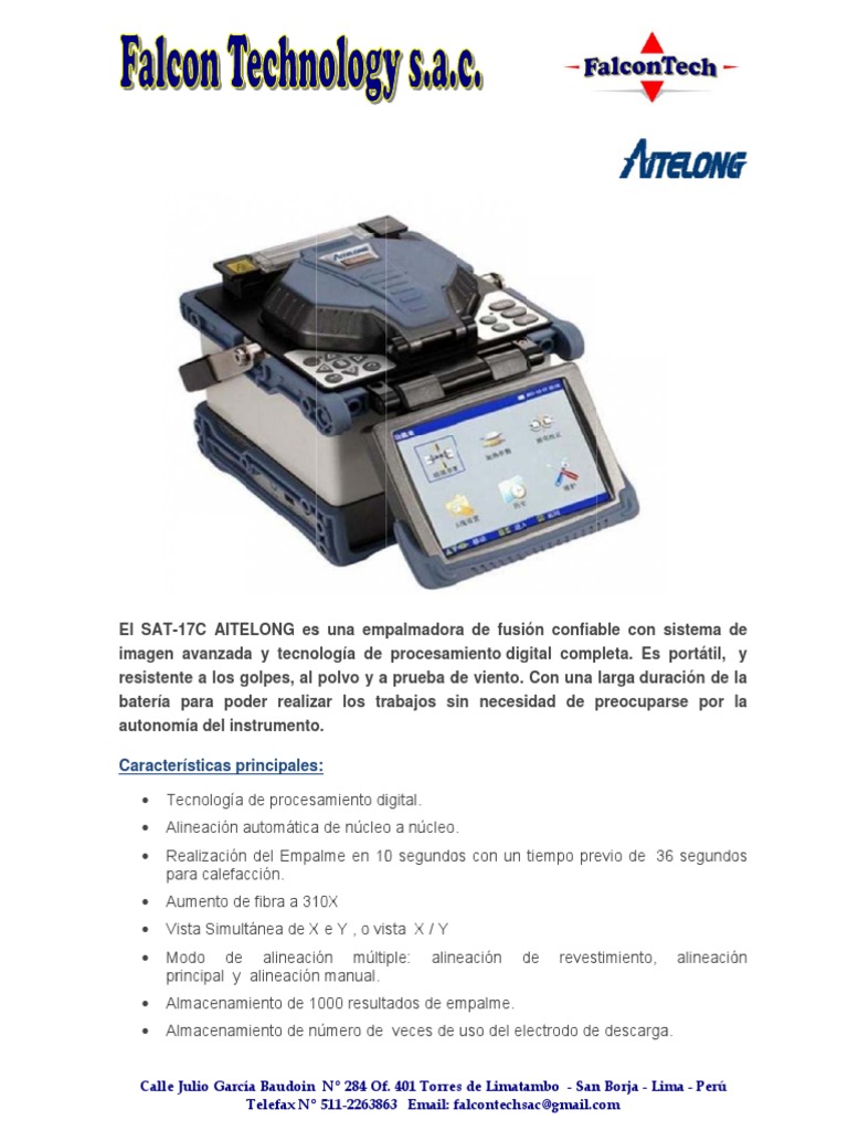 Fusion SAT Aitelong SAT-17T | PDF | Ingeniería Informática | Tecnología ...