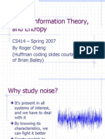 Noise, Information Theory, and Entropy