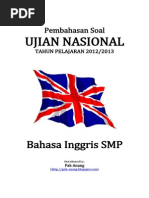 Download Pembahasan Soal UN Bahasa Inggris SMP 2013pdf by Aditya Marwenda SN233154720 doc pdf