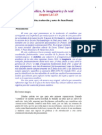 LACAN, J., Lo Simbólico, Lo Imaginario y Lo Real