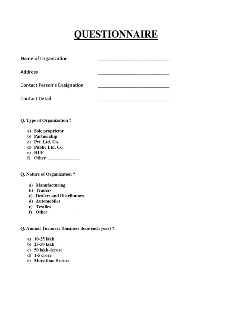 Business Banking Questionnaire | PDF | Processes | Questionnaire