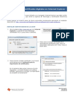 Guía Rápida de Instalación Del Certificado Digital PDF