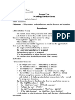 Copy of Lesson Plan of Making Deduction THOM