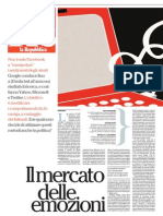 La Repubblica - Il mercato delle emozioni