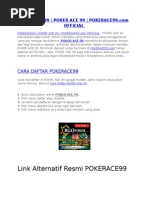 Download Pokerace99  Poker Ace 99  Pokerace99com OFFICIAL by dewaseo SN233176586 doc pdf