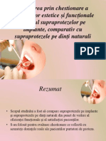 Optional Protezare Pe Implante