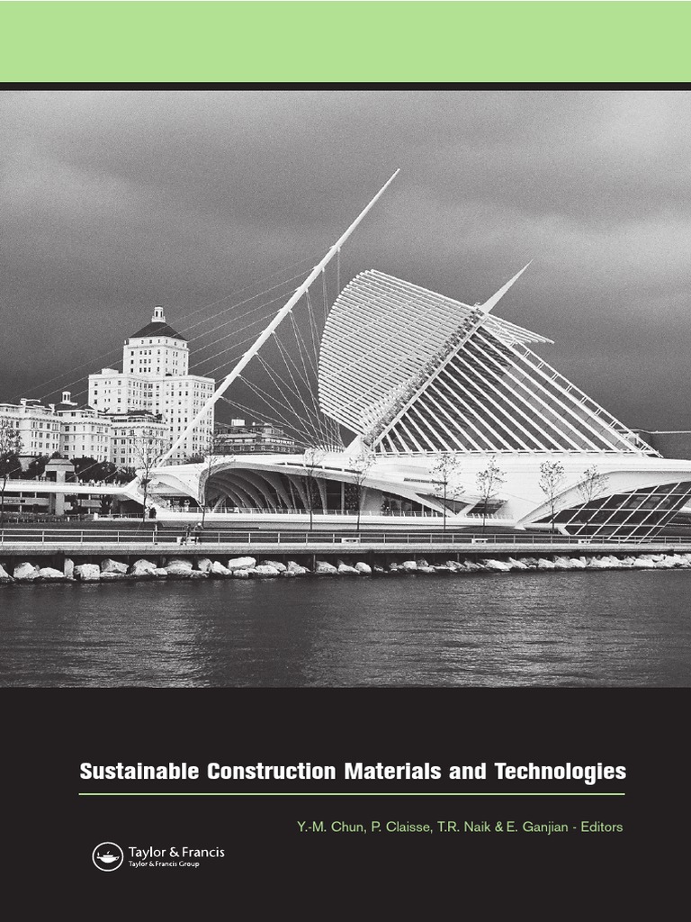 Sustainable Construction Materials and Technologies | PDF ...