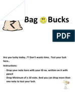 Bag OBucks