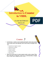 Counter VHDL