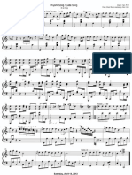 Cute Kiyomi Song Piano Sheet Music