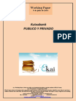 Kutxabank. PUBLICO Y PRIVADO