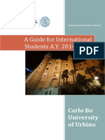 A Guide For International and Erasmus Students 2014/2015