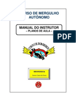 Curso de Mergulho Manual Do Instrutor