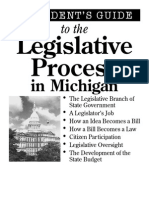 A Student's Guide To The Legislative Process in Michigan