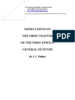 Philpot, J.C - On First Peter 1