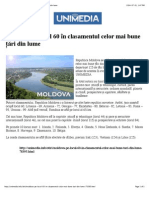Moldova Pe Locul 60 În Clasamentul Celor Mai Bune Țări Din Lume