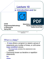 Loops: Introduction and