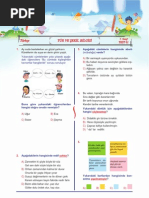 7.SInıf Türkçe Yaprak Test 1-16