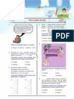 6.SInıf Türkçe Yaprak Testler