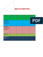 Rbrica de Power Point