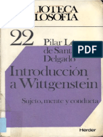 Maria Delgado - Introduccion A Wittgenstein PDF