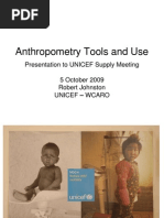 Anthropometry Tools and Use