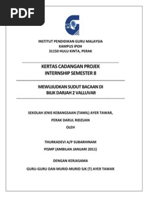 Kertas Cadangan Sudut Bacaan Pdf