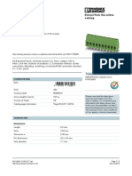 Terminal Block Datasheet