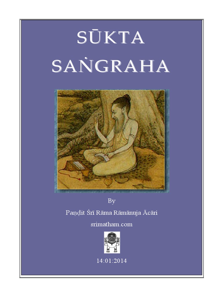Vedic Sūktas Collection and Analysis | PDF | Indian Religions | Hindu ...