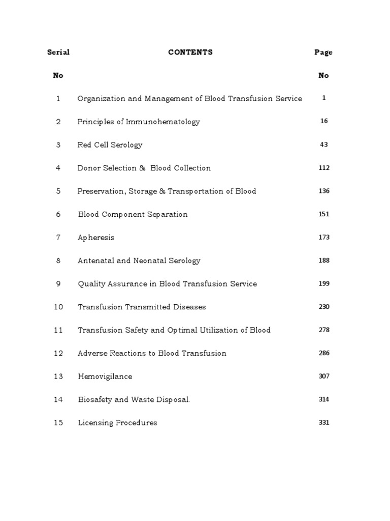 Blood Transfusion Management Guide | PDF