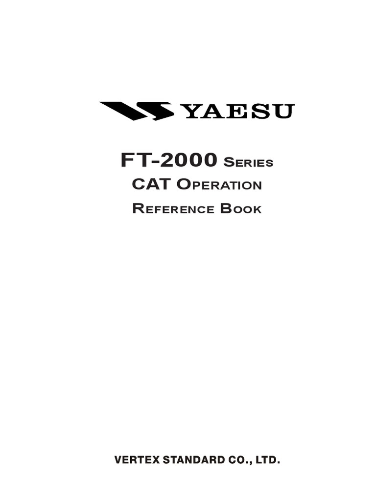 Ft-2000 Cat Manual Eng Eh025h124 | PDF | Equalization (Audio ...
