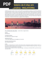 LONDRES - Roteiro de Londres